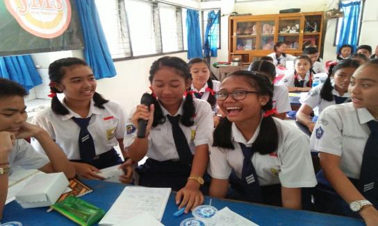 Kegiatan Jaksa Masuk Sekolah di SMPN 1 Kuta Selatan 